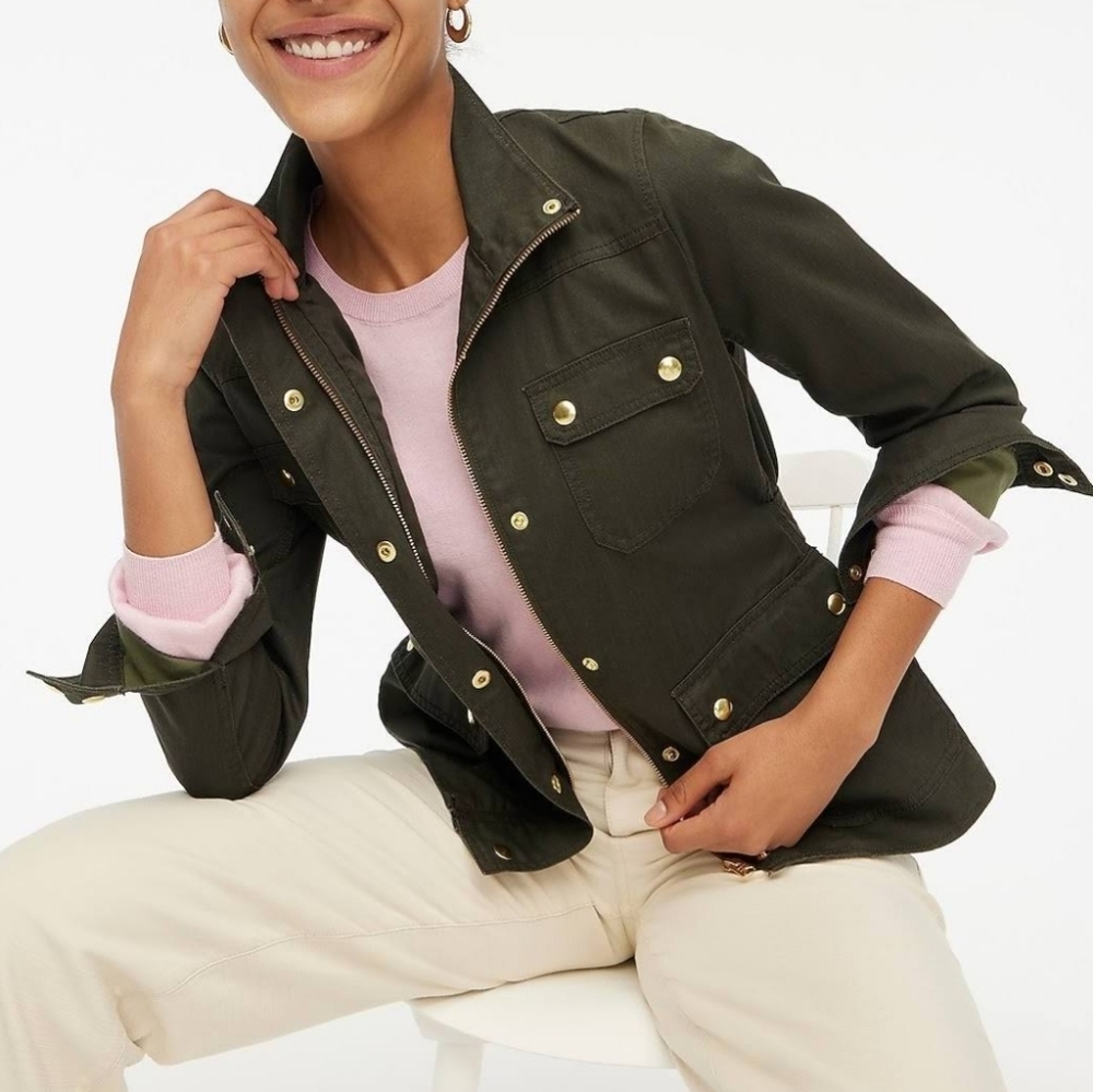 J crew Boyfrind Field Jacket XXS